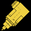 Geared-Up Axial - 16,000 rpm, Coolant Through, ER25