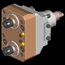 Radial Double Geared-Up - ER16 - 8,000 rpm