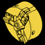 Polygon Milling Head – 3 Inserts