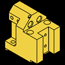 Combination Double Tool-Holder, 16mm x 16mm + Boring Bar Holder 20mm, H75