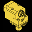 Geared-Up Axial Live Tool, ER16 - 16,000 rpm - Coolant Through