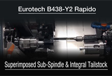 Eurotech Rapido B438-Y2 Long Shaft Machine