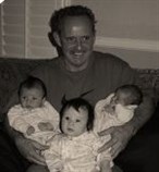 Joe Selway w new grandchildren
